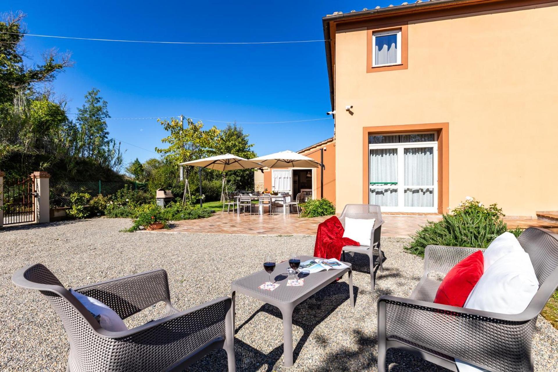 Gorgeous Villa Peccioli, With Private Pool, Ac, Wifi Legoli Buitenkant foto