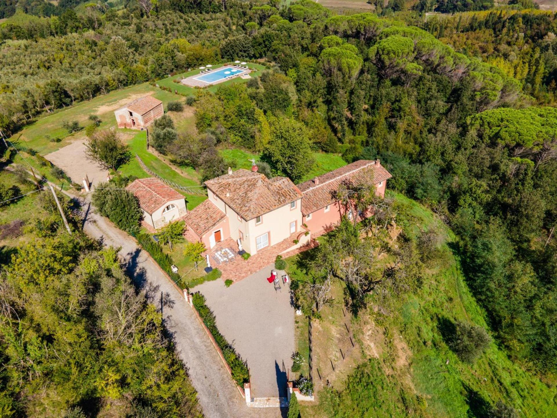 Gorgeous Villa Peccioli, With Private Pool, Ac, Wifi Legoli Buitenkant foto